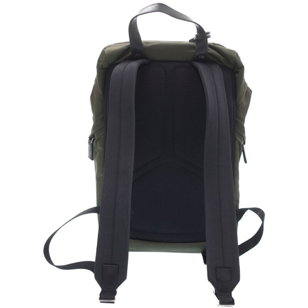 Prada olive green Tessuto nylon backpack Khaki Green - Picture 2 of 9